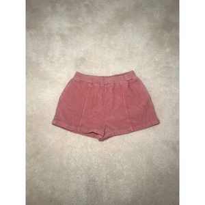 Fashion Nova Pink Corduroy Shorts | Size Small